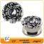 TP01928 Surgical steel casting skull ear plug piercing , wholesale body jewelry