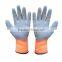 10Gauge Acrylic Knitting Crinkle Latex Winter Working Gloves