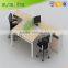 Stainless steel Melamine Workstation, Used Glass Wall Partition, High Quality Cheap Cubicles