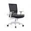 office Black Middle back swivel chair with adjustable armrest