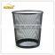 3sizes Metal mesh mobile garbage bin stand