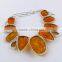 Ocean Melody !! Amber 925 Sterling Silver Necklace, Silver Jewelry Exporter, Handmade Silver Jewelry