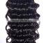 Wholesale Brazilian human virgin hair water wave clip in hair extension