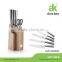 Top quality new design bech wooden knife block