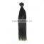 Natural Wave Multi Colored Human Russian  Hand Chooseing Hair Weave 14 Inch Natural Black