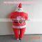 promotional giant inflatable santa claus funny inflatable costumes