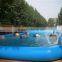 palm tree 0.6mm pvc heated inflatable pool