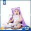 Cheap high quality towel with doll wholesale