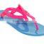 fashion PVC jelly beach shoes for women