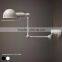 7.11-14 White Long Arm Rocker Wall Light