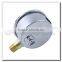 High quality 2.5inch 63mm stainless steel vacuum gauge -30 hg or 76 cm hg