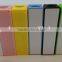 Fashion Universal Power Bank External 2600mAh Mobile USB Battery Charger for Cell Phone