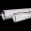 pvc plastic pipe white colour pvc pipe for hot water or for cold water