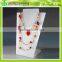 DDJ-0062 ISO9001 Chinese Manufacture Sells Cheap Frosted Plastic Necklace Display Stand