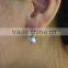 Wholesale Alloy Pearl Crystal Mushroom Earring Cuff For Young Lady
