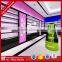 modern wood glass acrylic cosmetic shop layout interior design