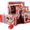 Wholesale handmade matt lamination packaging paper wine gift bags with handles