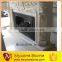 Customized hot sale good quality white fireplace