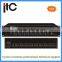 High quailty 2U aluminum pa system stereo integrated preamplifier