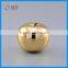 Gold fruit shape cream jar