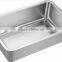 Yacht,Boat,Train and Public Mobile Toilet Used Stainless Steel Rectangular Hand Wash Basin Kitchen Sink GR-Y549