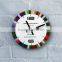 Heat press wooden clock dial face
