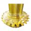 Speed reducer gearbox parts forged bevel gear