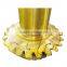 Speed reducer gearbox parts bevel gear and bevel shaft