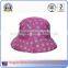 2015 New Fashion Cheap Cap Custom Colorful Wild Brim Hat Black Spot Bucket Hat