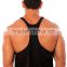 100% cotton best quality gym singlet color black