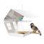 House Shaped Multi-purpose Lovely Metal Bird Feeder