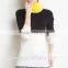 15STC6708 bamboo colorful cardigan sweater