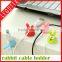 High quality hot sale most popular headphone cable clip promotional