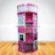 Custom cardboard clothes display rack for kids