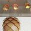 Wooden Artichoke Pendant Lamp