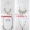 Latest design uncut diamond necklace sets