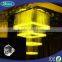 EP-045 20 Pack crystal pendant end fixture for 3 Strand Fiber for luxury chandelier decoration