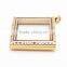Crystal Floating Lockets Square Shape Lockets for Wholesale