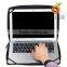 Zipper PU laptop case with handle for macbook, PU leather case for 13" laptop