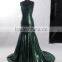 RSE700 Darker Green Mermaid Sexy Sequin Pronm Evening Dresses