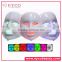 7 Colors led face light therapy Facial Mask Skin Care Device Treatment For Acne Wrinkle Whitening