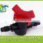 16mm in-line shut off valve for garden irrigation. Automatical garden irrigation