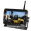 Reach truck blindspot camera with mobile power