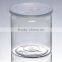 Wholesale food grade clear empty pet Plastic Grip Jars