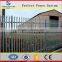 high quality security black palisade picket fence used for sale with pvc coated