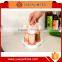 3 pcs set-red rotatable kitchen spice container bottle