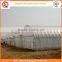 Agriculture equipment multi-span 10.8m plastic PO film greenhouse for sale