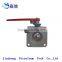 Factory Supply Aluminum Square Flange Ball Valves