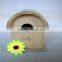 Dome artificial wood sea bird nest birds nest swing for sale