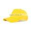 golf cap,6 panels golf cap with metal regulator and green visor
